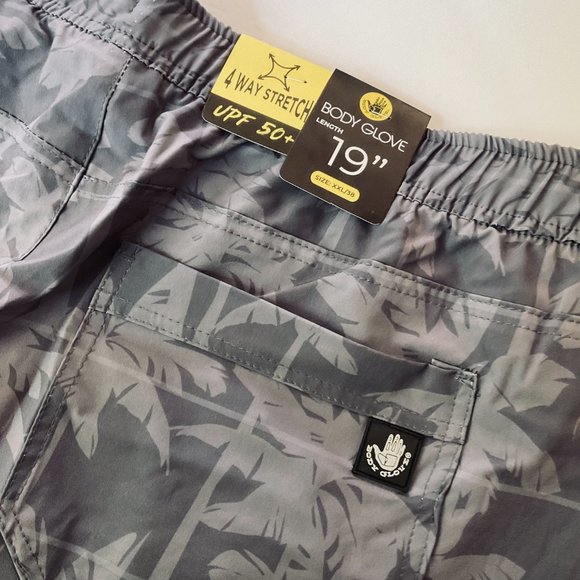BODY GLOVE Men's "Pull On Cargo Stretch Swim Short" NWT Size XXL 38 - Picture 4 of 7